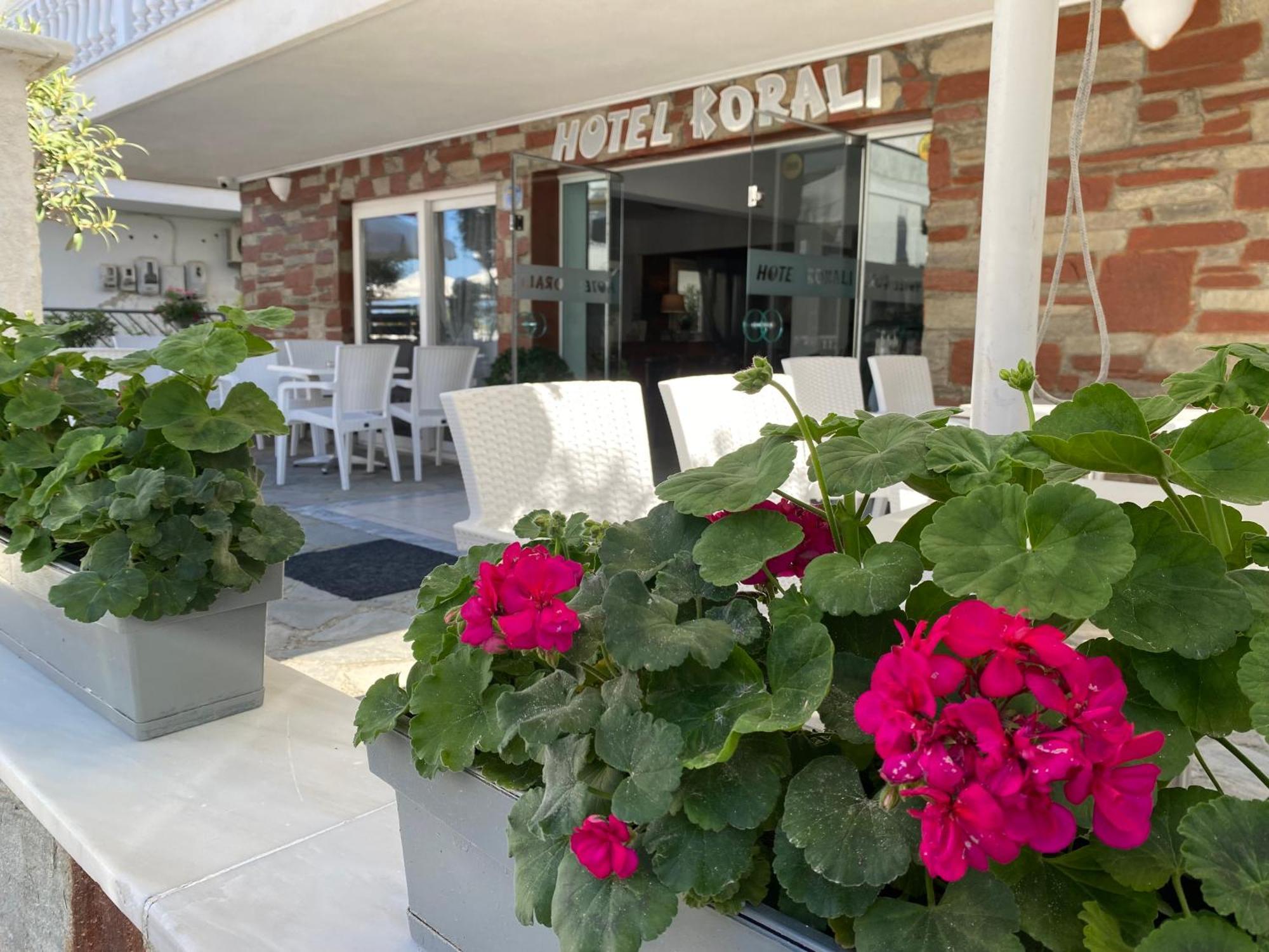 Korali Hotel Paralia Katerinis Ngoại thất bức ảnh